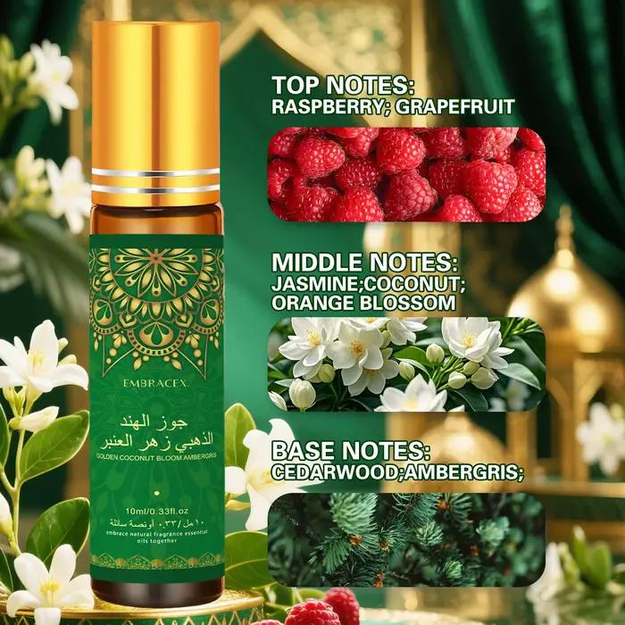 6 types d'huiles essentielles de 10 ml pour diffuseur de parfum de voiture, cadeau pour l'Aïd al-Fit
