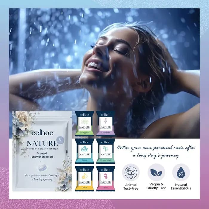 Diffuseurs de vapeur d'aromathérapie pour la douche, aide au sommeil, relaxation, soulagement du str
