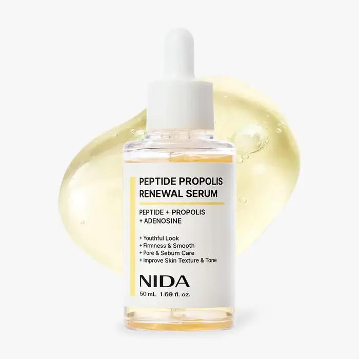Crème pour le visage à l'extrait de plantes NIDA + Essence pour les yeux |   Crème hydratante anti-r