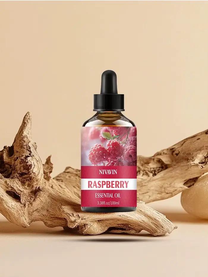L'huile essentielle de framboise 30 ml/60 ml/100 ml convient à l'hydratation du visage, à l'hydratat