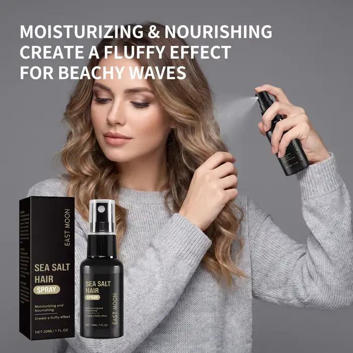 Spray capillaire au sel de mer, hydratant, nourrissant, volumisant, spray coiffant longue durée, soi