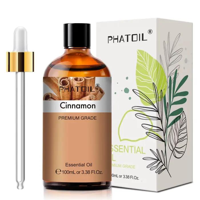 PHATOIL 100ml huiles essentielles naturelles pures pour diffuseur bougie faisant lavande jasmin vani