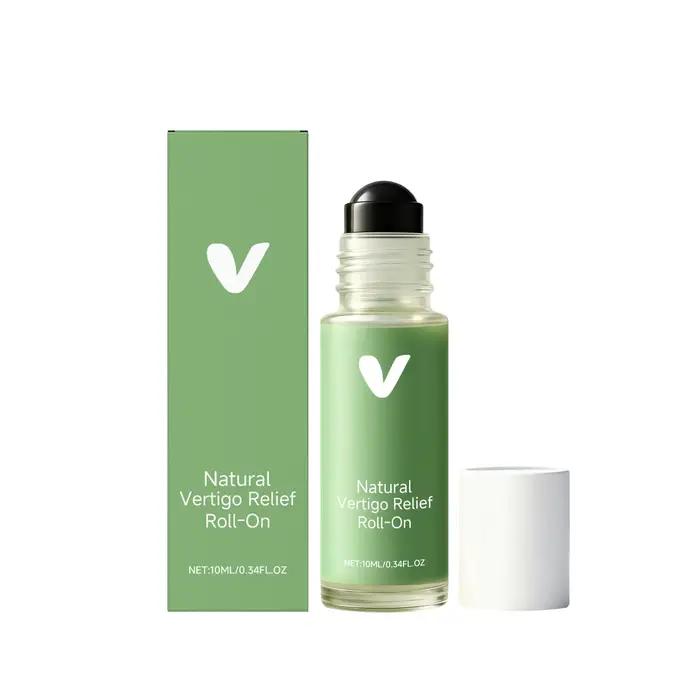 Huile Essentielle Roll-On - Massage Rafraîchissant et Apaisant pour la Zone des Oreilles, Compacte e