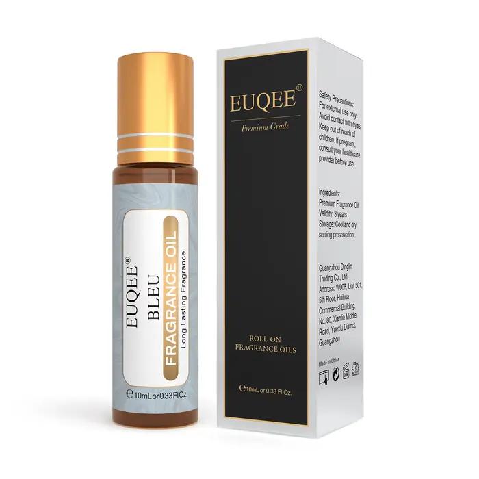 EUQEE-Huile parfumée Premium pour homme, Diffuseur de voiture, Aromathérapie, Vanille, Musc, Cuir, A