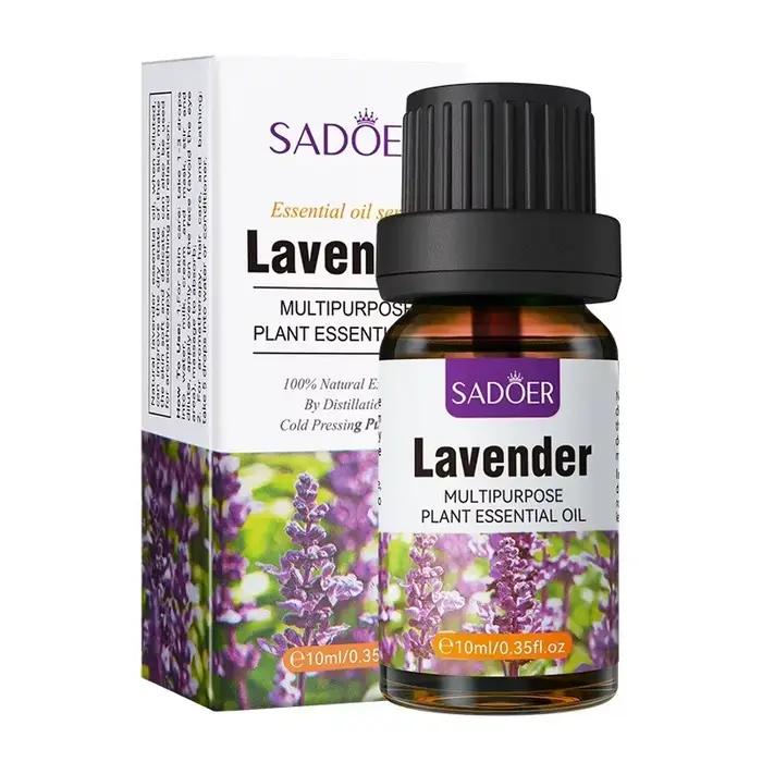 SADOER Huile Essentielle de Bergamote 10ml, Huile Aromatique Naturelle pour Diffuseur, Fabrication d