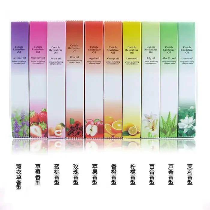 15 (g/ml) huile nutritionnelle pour soins des ongles, huile pour cuticules parfum Floral doigts-bord
