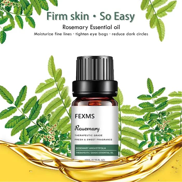 Huile essentielle de romarin (100% naturelle Pure) de qualité thérapeutique, parfaite pour l'aromath