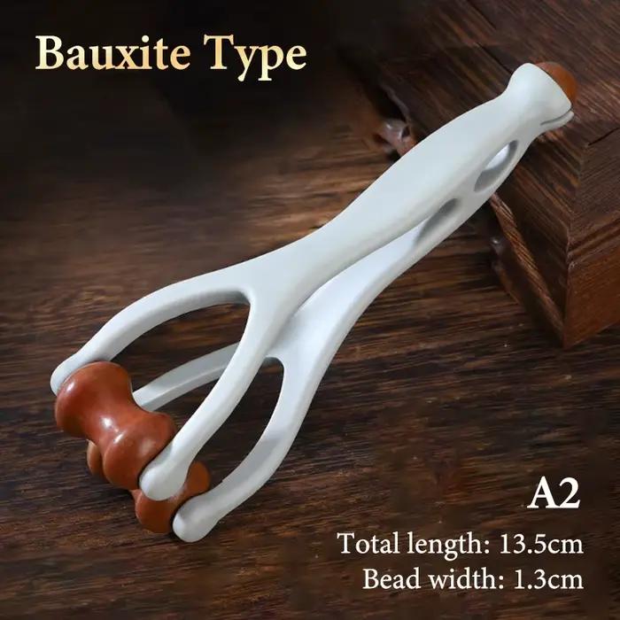 Massage des doigts rouleau à double rangée conception de rouleau en laiton utilisation facile soulag