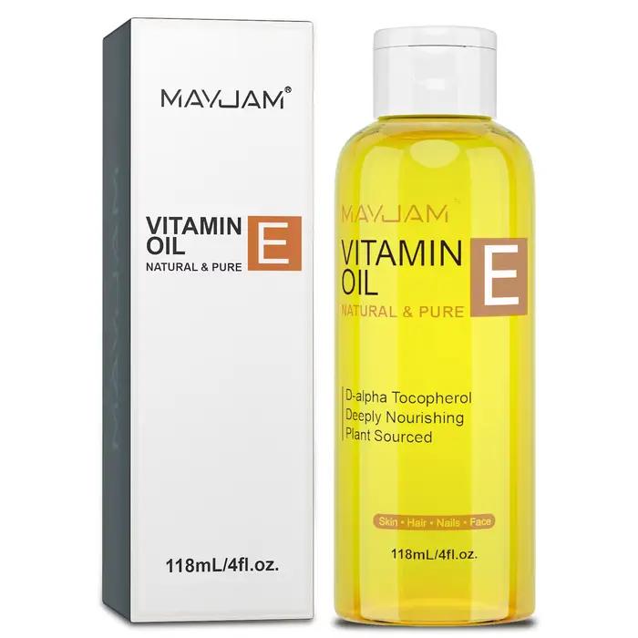 MAYJAM huile de vitamine E huile naturelle Pure pour les soins du visage et de la peau huile de Mass