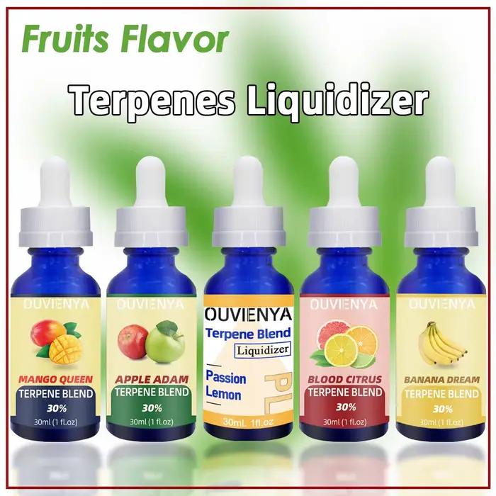 OUVIENYA 1 bouteille d'huile essentielle de liquide de mélange Terpenes avec 5 saveurs pour une dilu