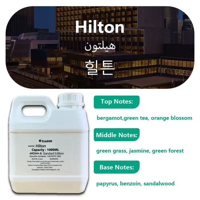 Huile essentielle de citron vert, basilic et agrumes ESAEON 1000 ml (33,8 fl.oz) - Pour toutes les m