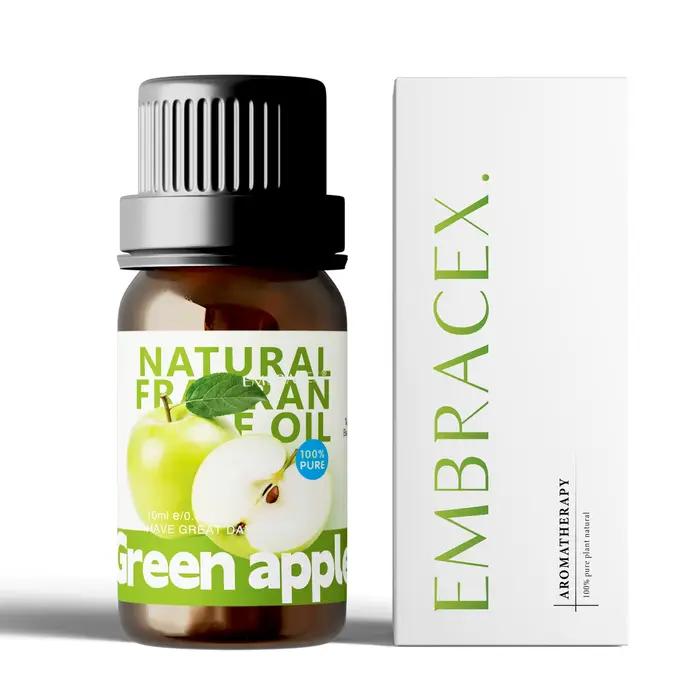 Huile essentielle de pomme verte, parfum de fruits, parfum sucré, longue durée, pour la fabrication 