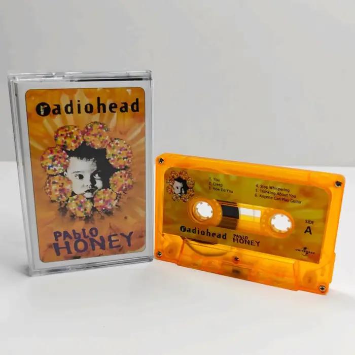 Cassette musicale Rock Radiohead Thom Yorke, album Pablo Honey, cassettes How Do You, enregistreur c