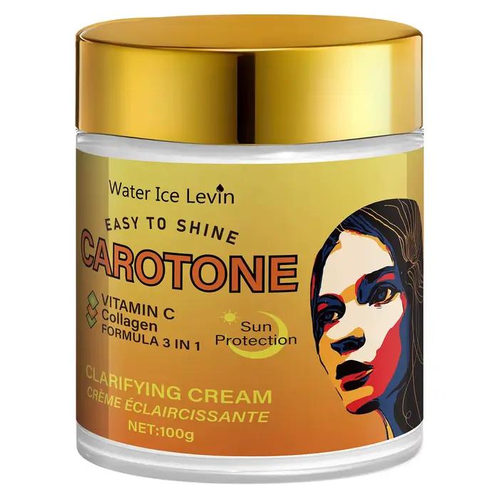 Avec Vitamine C + Collagène & protection solaire pour clarifier l'éclataire et une éclatage cutanée 