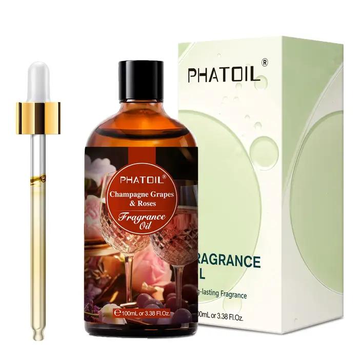PHATOIL – huile parfumée pour diffuseur, aromathérapie, violet de Parme, musc blanc, fleur d'oranger