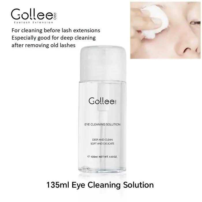Gollee 100ml Mousse de nettoyage avant Extension de cils mousse nettoyant doux sans Stimulation sham