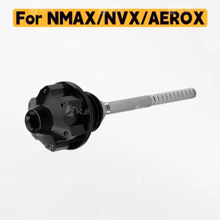 Jauge d'huile moteur pour Yamaha NMAX/NVX/AEROX 160/155/125/TURBO/TECH MAX/NEO/ALPHA, jauge de nivea