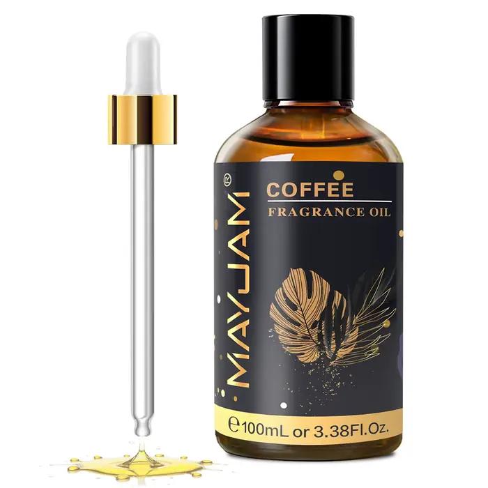 MAYJAM 100ml huiles parfumées avec compte-gouttes pour humidificateur diffuseur de voiture musc blan