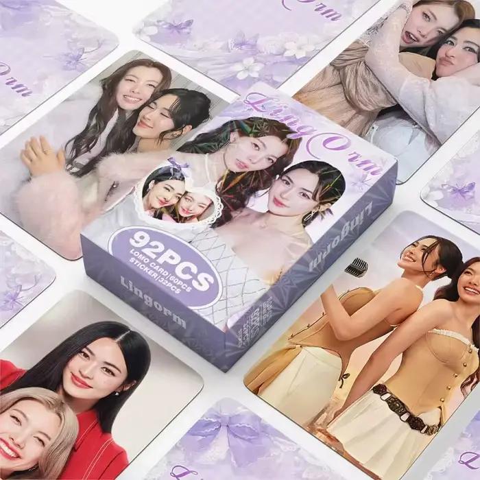 92 et 124 pièces drame thaïlandais le Secret d'entre nous LingOrm Laser Lomo carte Ling & Orm person