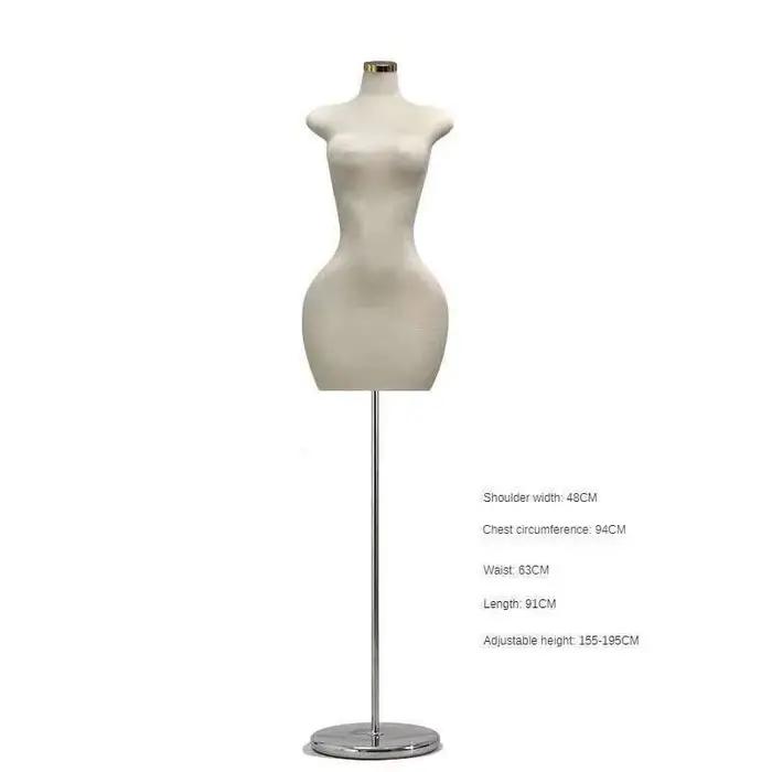 Mannequin femme nue pour vitrine de magasin de vêtements, présentoir demi-corps de modèle sexy europ