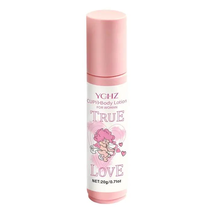 Déodorant liquide roll-on parfumé à la rose, compact et portable, fond dans la peau à l'application,