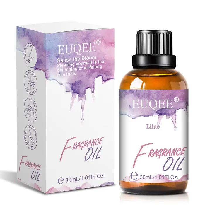 EUQEE 30ml huile parfumée Premium pour diffuseur aromathérapie noix de coco et vanille musc blanc go