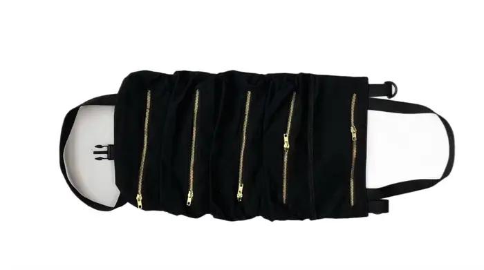 Rouleau de rangement pour outils, Sac à outils enroulable multi-usage, Rouleau pour clés, Organisate