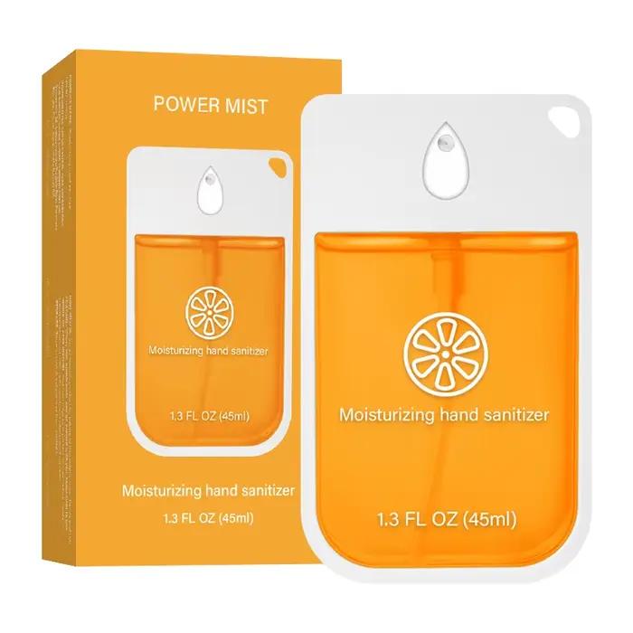 Brume désinfectante pour les mains format voyage – spray sans rinçage de 45 ml pour enfants et adult