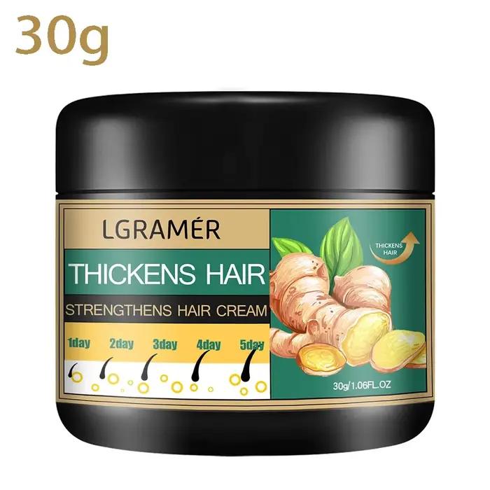 Crème de croissance des cheveux gingembre Alopecia repousse réparation prévenir la perte de cheveux 