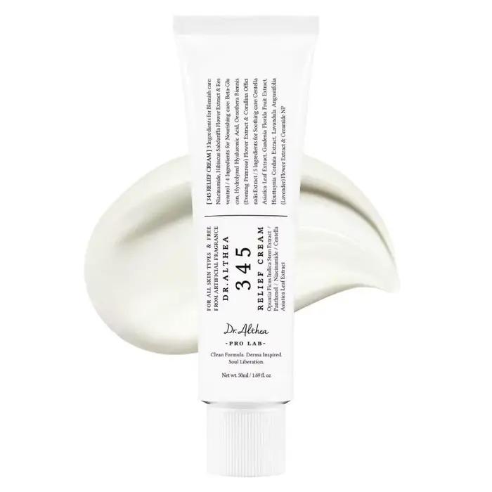 Crème antioxydante 345 pour peaux sujettes à l'acné, hydrate en profondeur, apaise les rougeurs, rép