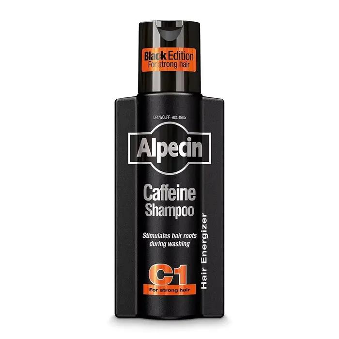 Shampooing à la caféine 250 ml – Contrôle du sébum, anti-chute, volumisant, anti-pelliculaire, sans 