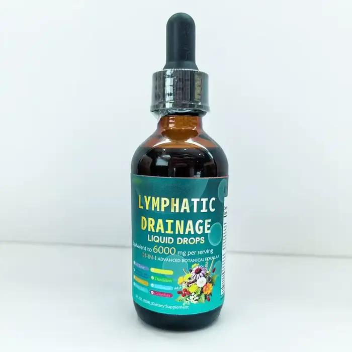 Offre Spéciale : Gouttes Liquides de Drainage Lymphatique – Formule Naturelle à Base de Plantes pour