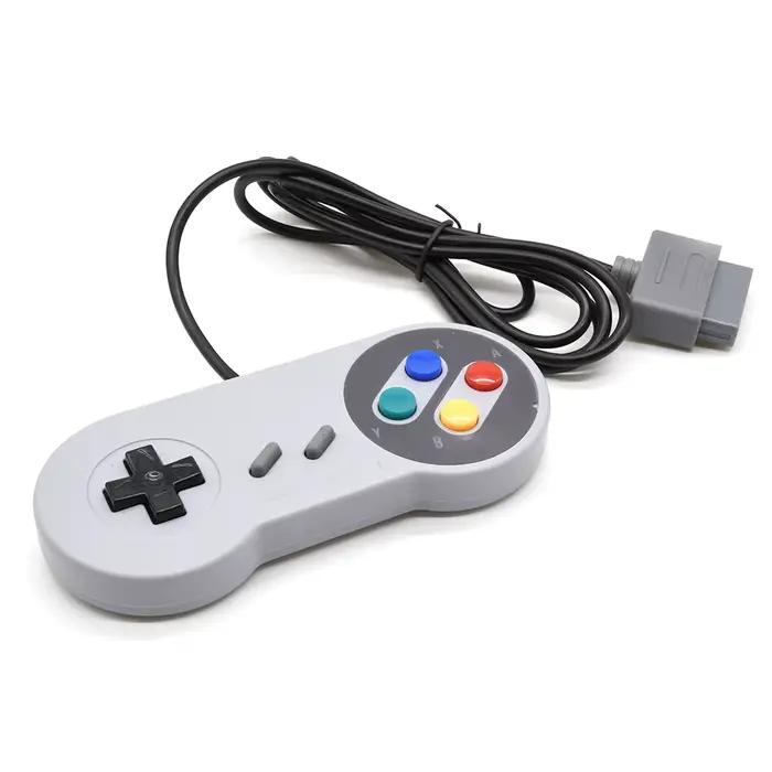 Manette de jeu 16 bits pour Console système SNES, contrôleur Super Nintendo SNES