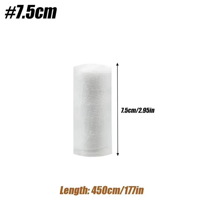 1 Rouleau de Pansement en Coton Absorbant pour Hémostase des Plaies, Fixation et Premiers Secours