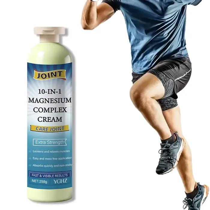 Crème musculaire au magnésium, adaptée au soin des pieds, des jambes, des mains et des bras, hydrata
