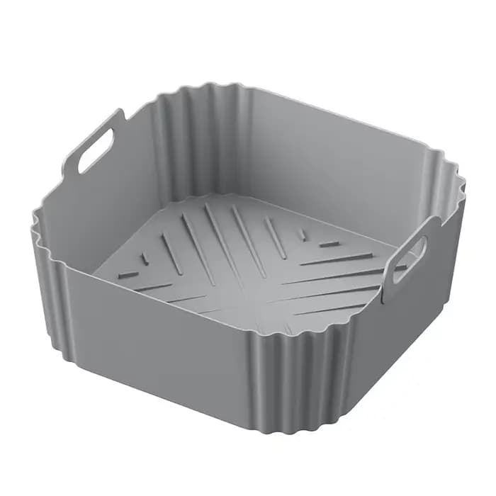Doublures de friteuse à Air en Silicone de 22.5cm, panier antiadhésif réutilisable pour Ninja AF181 