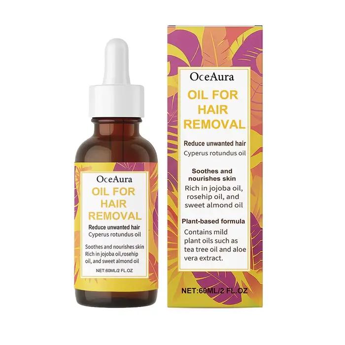 Huile Essentielle pour l'Épilation : Soin Doux et Nourrissant pour la Peau du Corps, Huile Dépilatoi