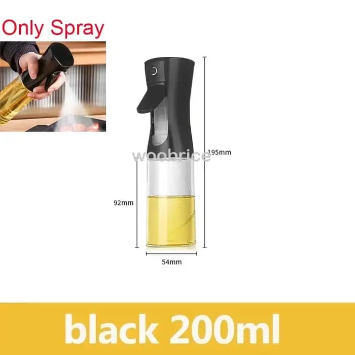 Bouteille de pulvérisation d'huile en verre, vaporisateur d'huile de cuisine pour la cuisson, boutei