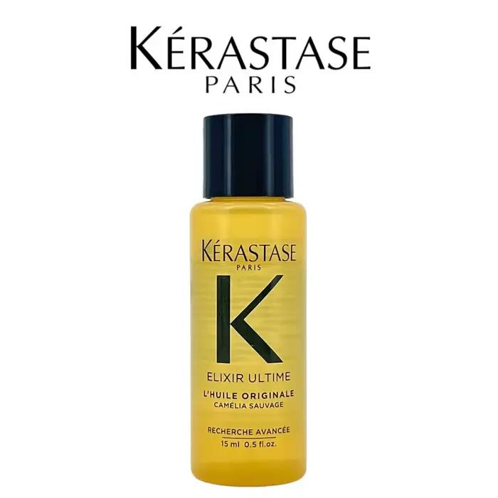 Kerastase Elixir Ultime huile capillaire camélia 15 ml, sérum capillaire original pour femmes/hommes