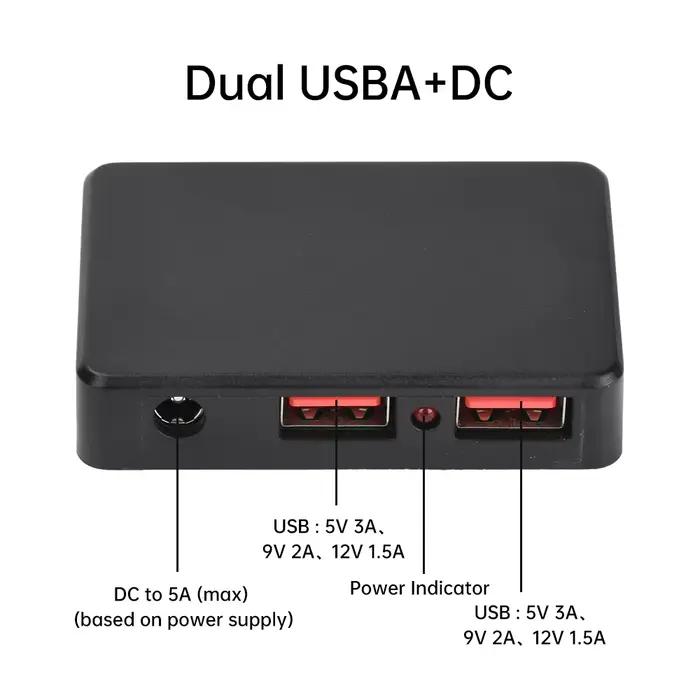 Contrôleur de tension solaire MPPT, stabilisateur de panneau solaire, double USB, chargeur DIY, acce