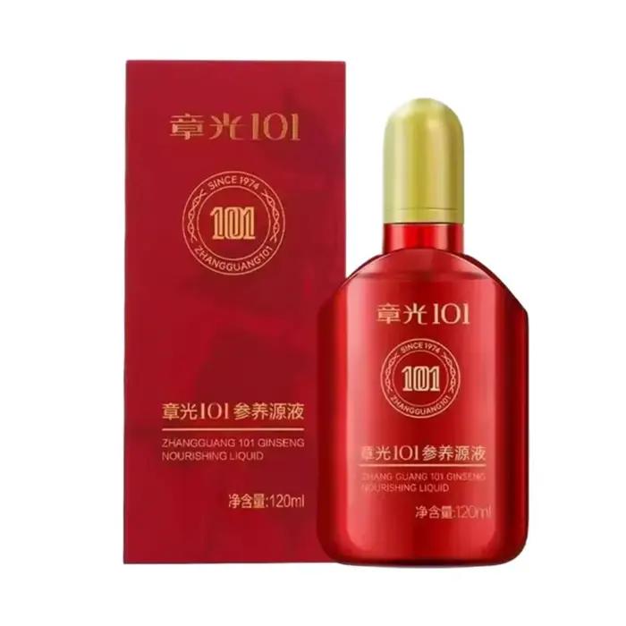 ZHANGGUANG101 120ml Ginseng sain nourrissant cheveux croissance des cheveux tonique puissant ancien 