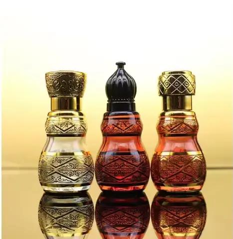 12/36 pièces 12ML bouteille vide en verre à bille huile Attar/bouteille d'huile essentielle bouteill
