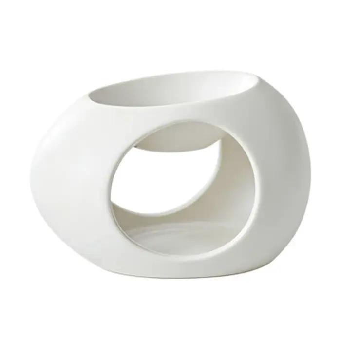 Brûleur d'aromathérapie en céramique, chauffe-bougie, diffuseur d'huile, four à encens, décoration p