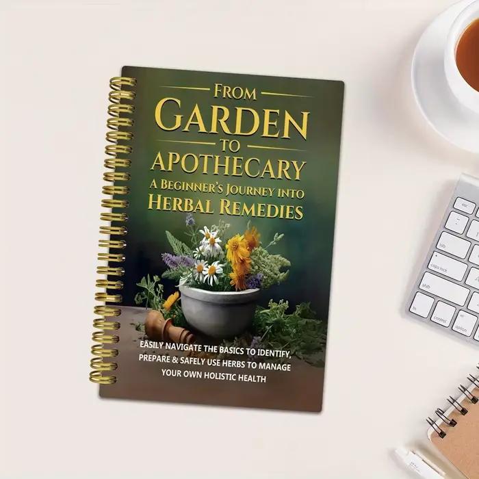 De jardin à l'apothicaire, voyage d'un débutant dans des remèdes à base de plantes, livre de bien-êt