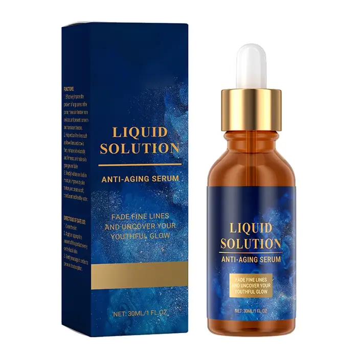 Sérum pour le visage Solution liquide Sérum visage raffermissant anti-âge pour tous les types de pea