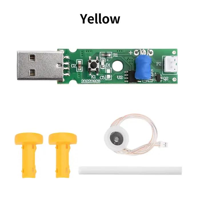 Nébuliseur à ultrasons DC 5V, pulvérisateur technique, humidificateur DIY, accessoires 2 modes, inte