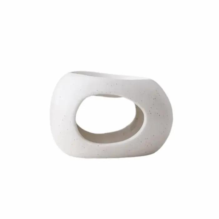 Brûleur d'huiles essentielles en céramique, brûleur d'aromathérapie minimaliste moderne, support déc