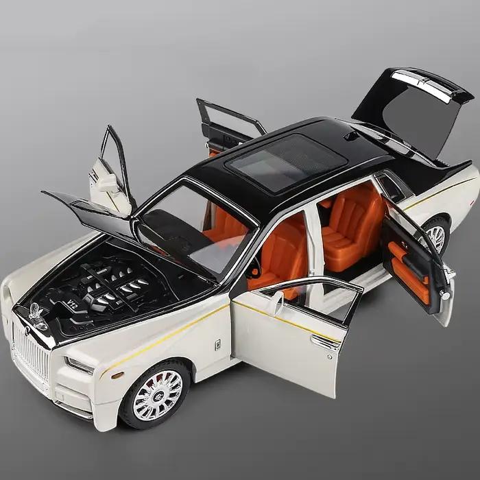 1:18 Rolls Royce Phantom Limousine Alliage Modèle De Voiture En Métal Diecast Accueil Trendy et Affi