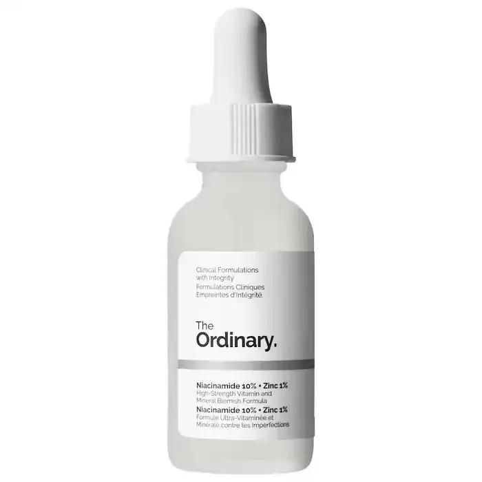 Niacinamide coréenne 10% + Zinc 1% sérum 30ml multi-effet améliorer la Texture réduire l'excès d'hui