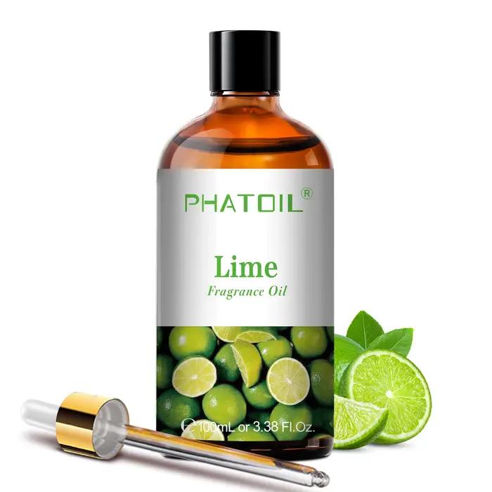 PHATOIL 100ml huile parfumée aux fruits avec compte-gouttes-noix de coco et vanille mangue pastèque 